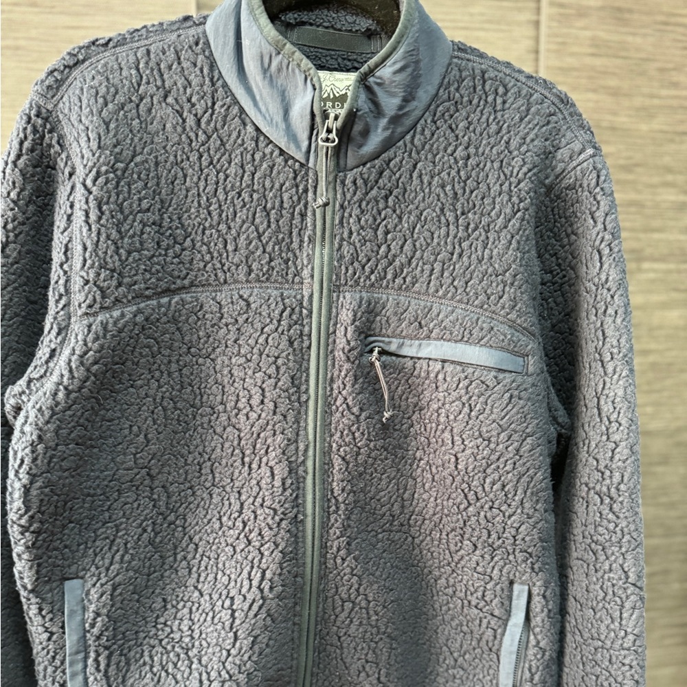 J.Crew Nordic Polartec Full Zip Fleece Jacket Size Medium